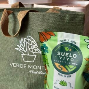 Suelo Vivo (½ galón) + Tote Bag Verde Monte