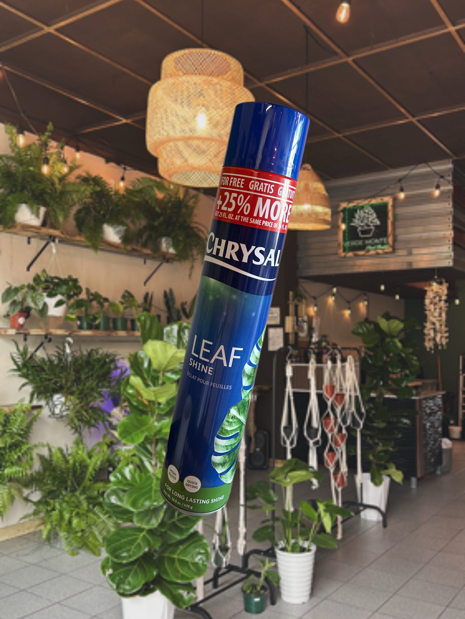 Leaf Shine – Brillo Natural para Hojas